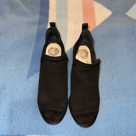 Vince Camuto peep toe booties - Picture 2 of 6